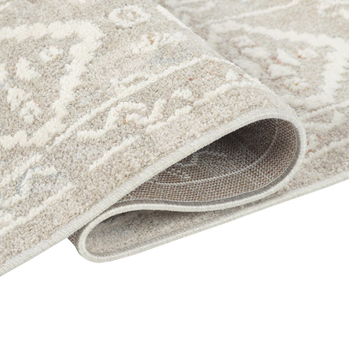 TEPPICH TREND Creme 120/170 cm - Creme, Textil (120/170cm) - Tapiso