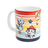 BECHER Paw Patrol Stripes Keramik Mehrfarbig 320 ml - Orange, Keramik (0.32L) - Paw Patrol