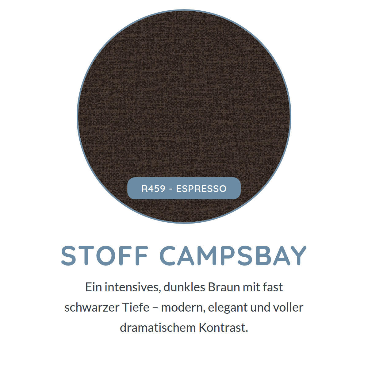 3-SITZER Karlstad Flachgewebe Braun verstell. Kopfstützen B 215 cm - Dunkelbraun, Kunststoff/Textil (215/84/100cm) - foamnova