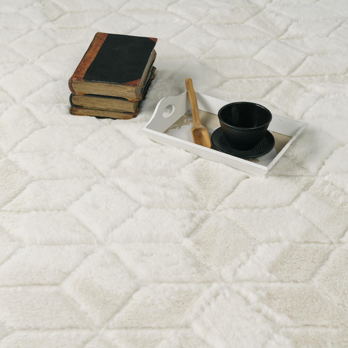 HOCHFLORTEPPICH 80/150 cm Arnheim 745 - Creme, Textil (80/150cm) - Paco Home