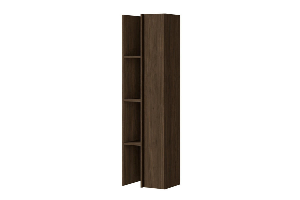HÄNGEREGAL VELORA 40/145/30 cm in Villa-Nussbaum - Braun, Holzwerkstoff (40/145/30cm) - Deine Möbel 24