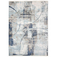 TEPPICH RIVIOLI Hellblau 120/170 cm - Hellblau, Textil (120/170cm) - Tapiso