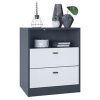KOMMODE Pino Fronten in Weiß matt - Weiß, Holzwerkstoff (56/67.5/36cm) - Vladon