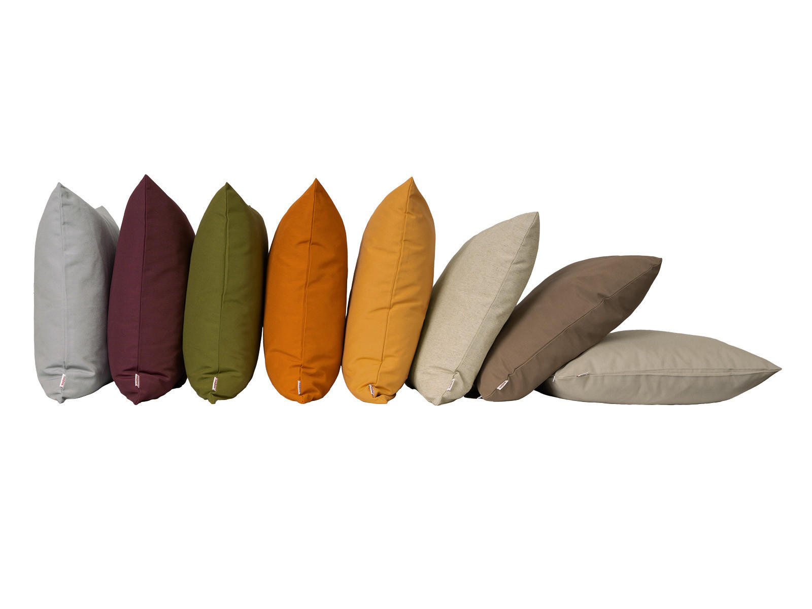 KISSENHÜLLE Wunschton silber 30/50 cm - Grau, Textil (30/50cm) - beties Heimtextil
