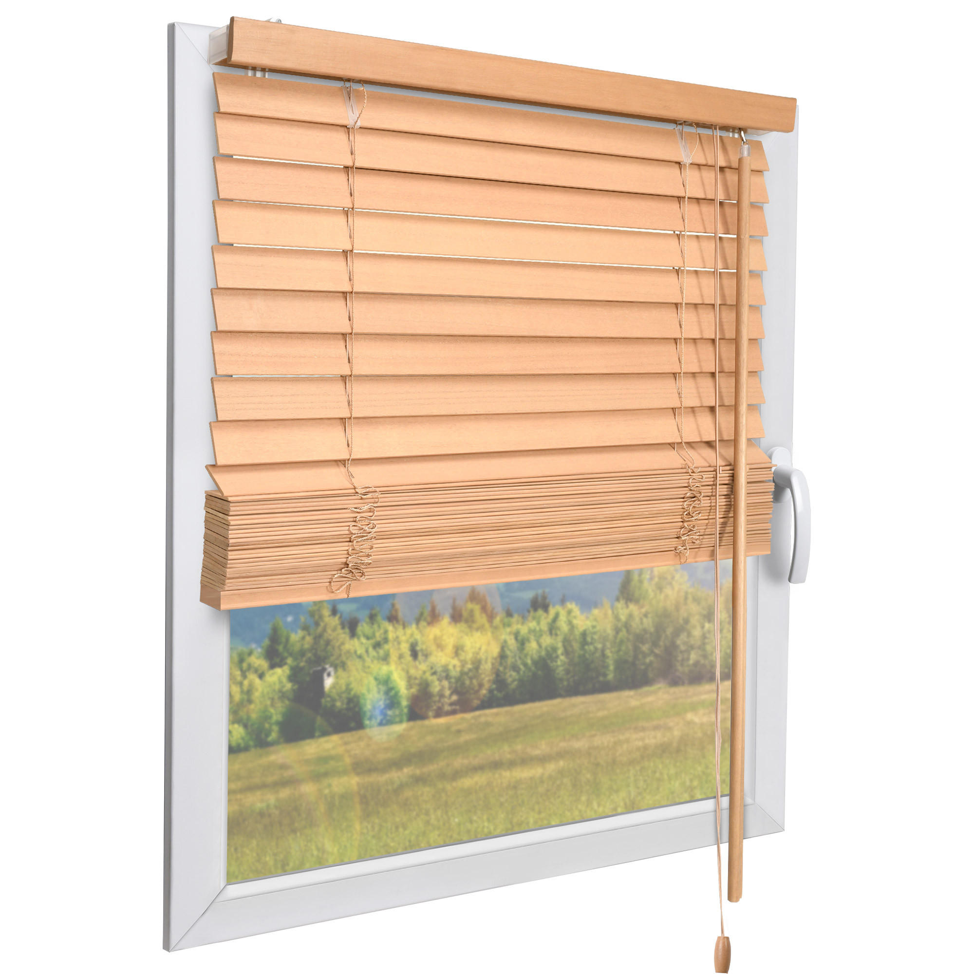 HOLZJALOUSIE SolDecor JH3 110/160 cm Eiche - Naturfarben, Holz (110/160cm) - Sol Royal