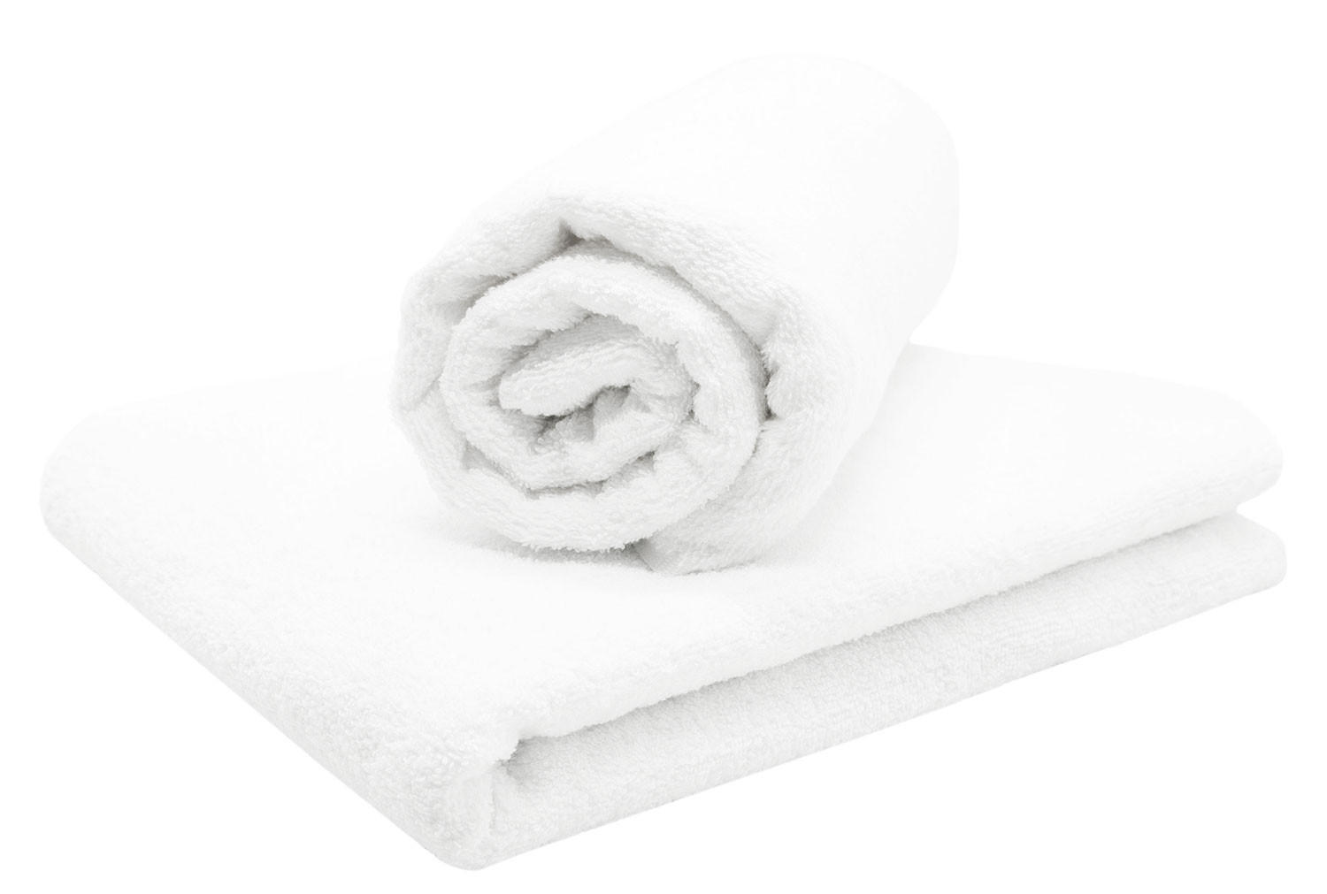 SAUNATUCH, 2er-Set, 70x180 cm, 80% Baumwolle, 20% Polyester, Weiß - Weiß, Naturmaterialien (70/180cm) - Zollner