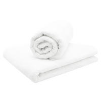 SAUNATUCH, 2er-Set, 70x180 cm, 80% Baumwolle, 20% Polyester, Weiß - Weiß, Naturmaterialien (70/180cm) - Zollner