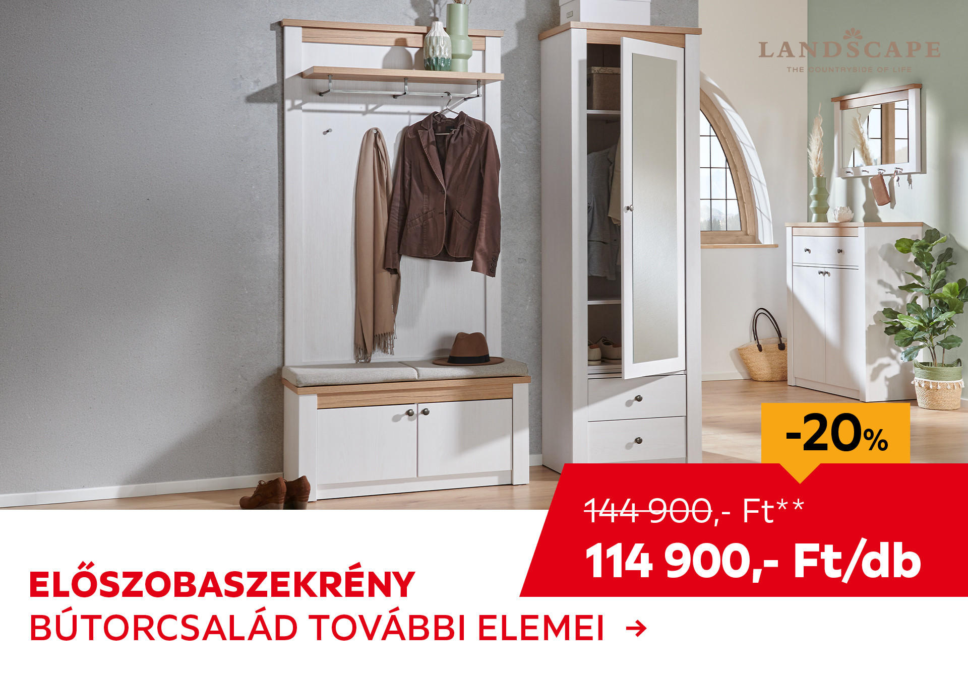 CIPŐSSZEKRÉNY Kiemelt termék 136900 Ft.- helyett 109900 Ft.-