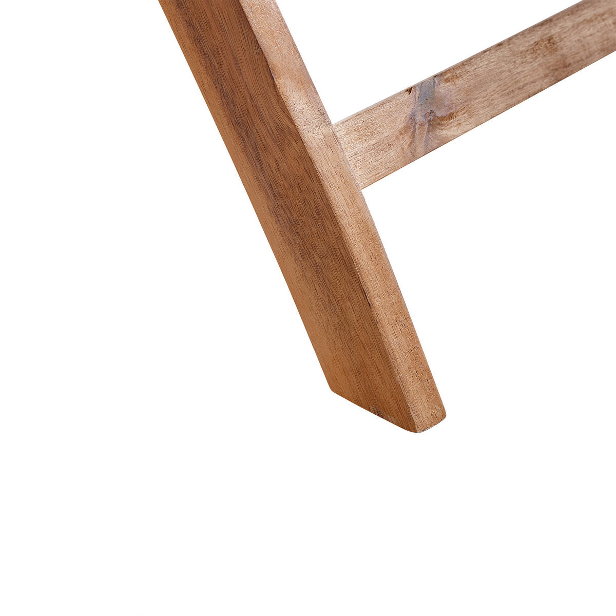 GARTENMÖBEL-SET 4-Sitzer Grün Prossedi - Hellbraun/Grün, Holz (120/75/60cm) - Beliani