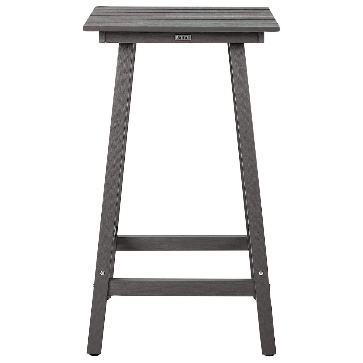 BISTRO-SET 2-Sitzer Grau Adirondack - Grau, Kunststoff - Beliani