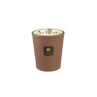 DUFTKERZE Ptmd Braun 14/14/17.5cm - Braun, Glas (17.5cm) - PTMD Collection