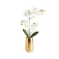 KUNSTPFLANZE Orchesso - Weiß, Kunststoff (57cm) - home&you