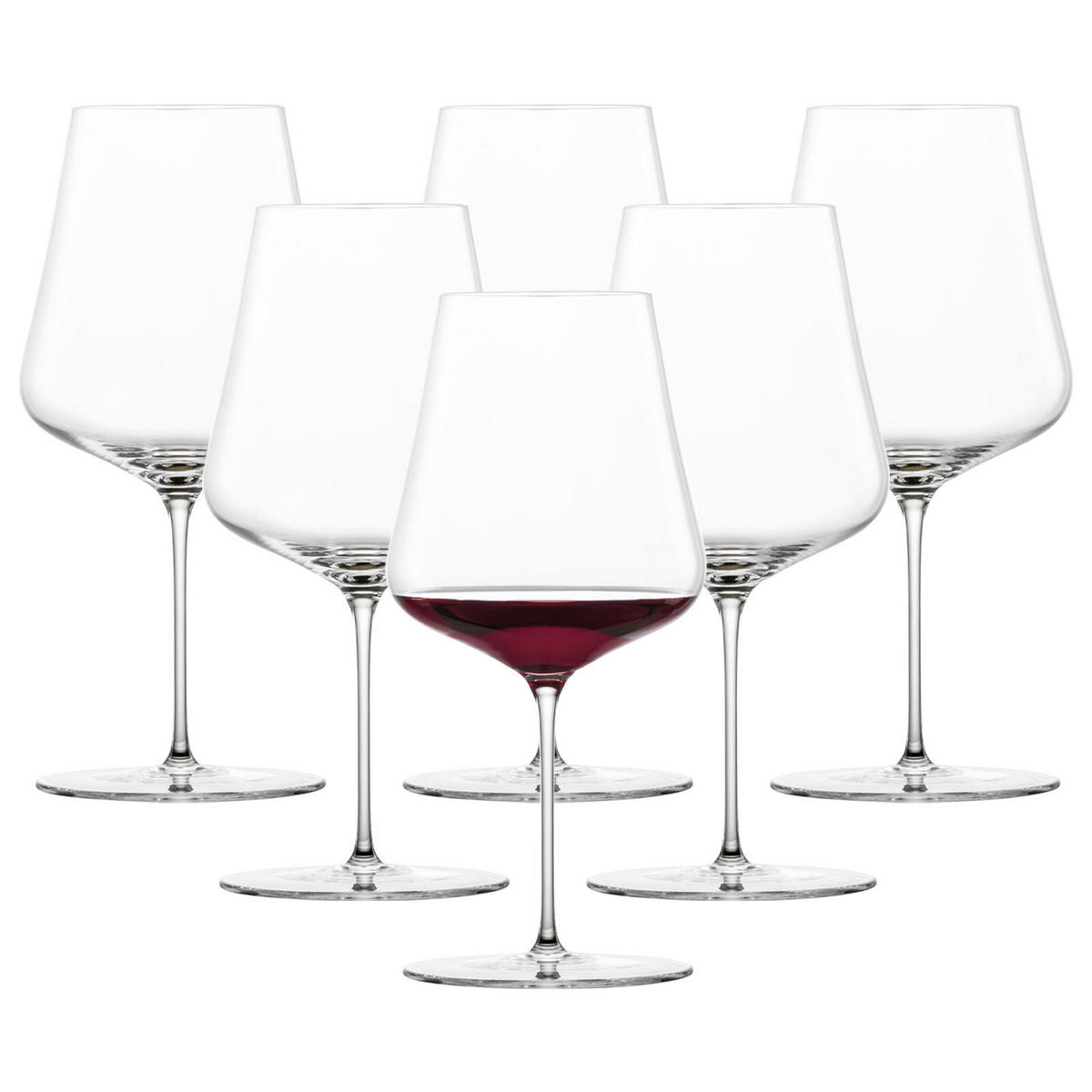 BURGUNDER ROTWEINGLÄSER Duo transparent 739 ml 6er Set - Transparent, Glas (0.739L) - Zwiesel Glas