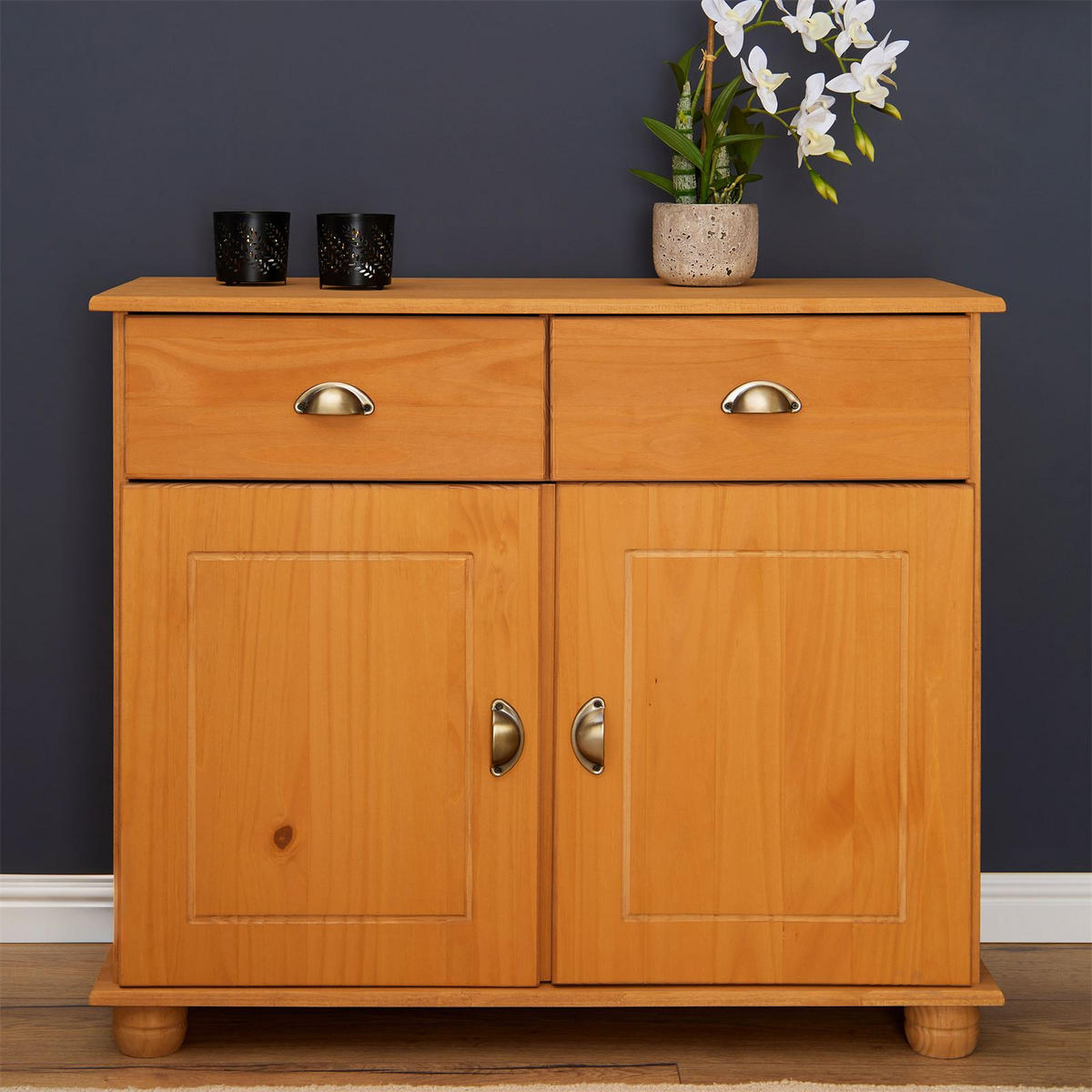 KOMMODE COLMAR - Kieferfarben, Holz (91/79/39cm) - IDIMEX