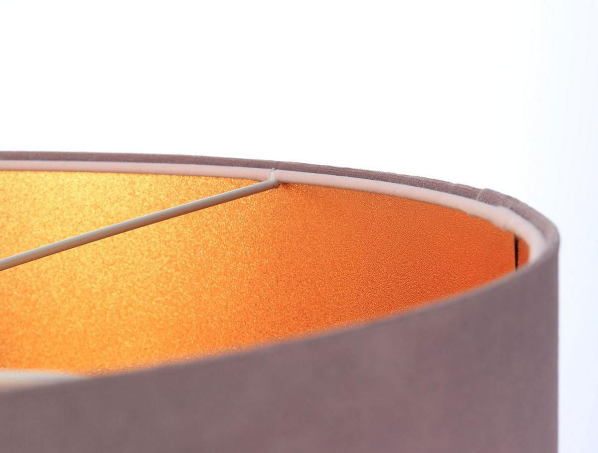 HÄNGELEUCHTE Gold 60/30 cm - Pink/Goldfarben, Kunststoff (60/1.1/30cm) - ONZENO