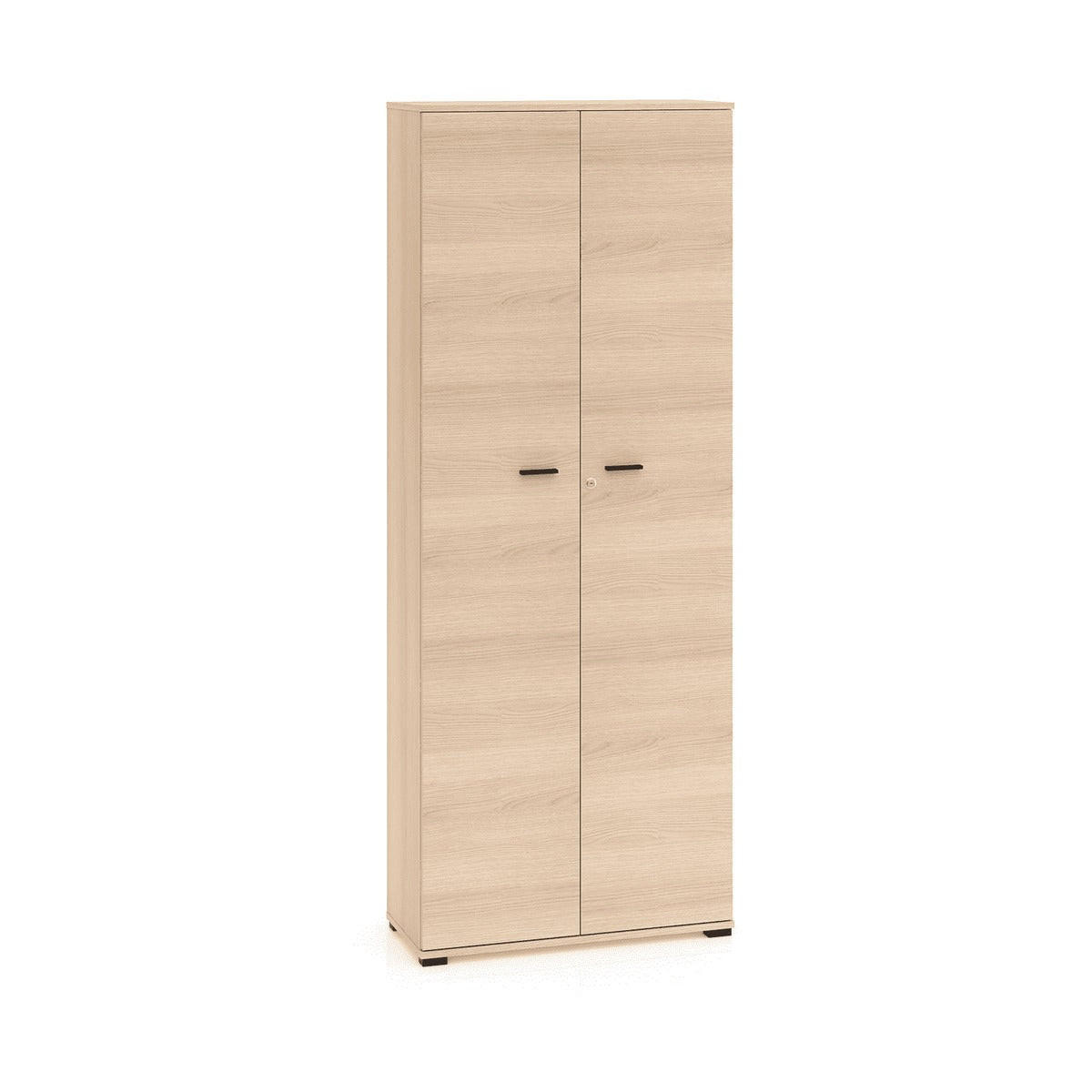AKTENSCHRANK – 79 cm – Odelis – Schwarz - Schwarz, Holzwerkstoff (79/203/34cm) - hi-markt