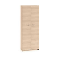 AKTENSCHRANK – 79 cm – Odelis – Schwarz - Schwarz, Holzwerkstoff (79/203/34cm) - hi-markt