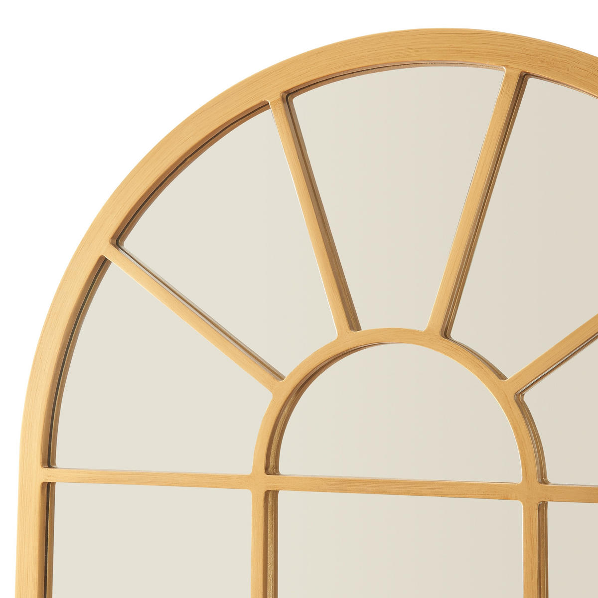WANDSPIEGEL Villalago - Goldfarben, Glas/Holzwerkstoff (60/80/1.8cm) - [en.casa]