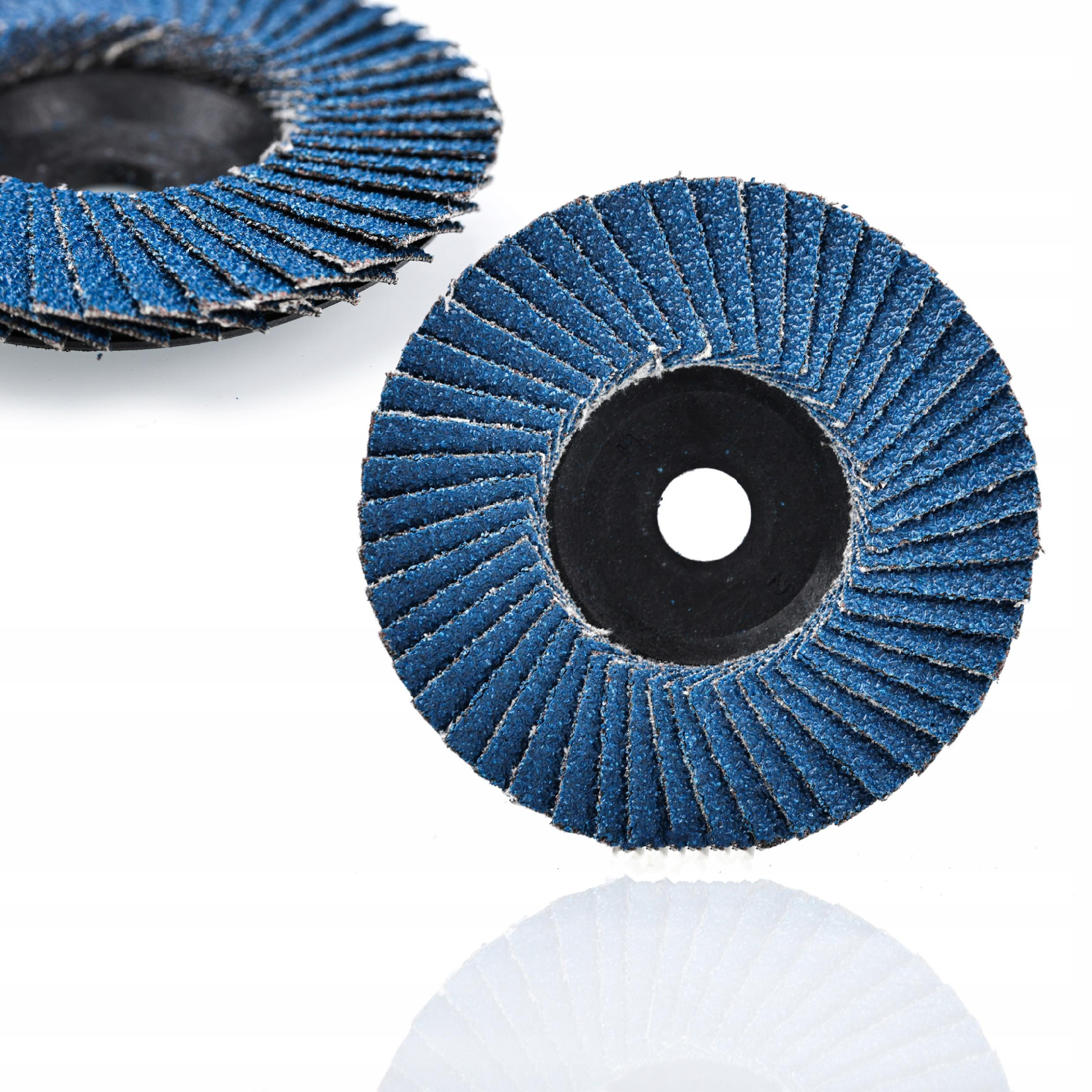 FÄCHERSCHEIBE Universal - 75 mm, Bohrung 10 mm, Korn 80, für Metall, Holz - Multicolor, Kunststoff/Metall (10/10/10cm)