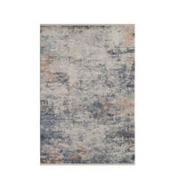 KURZFLOR-TEPPICH Savannah Dunkelblau/Grau 120x170 cm - Multicolor, Textil (120/170cm) - Vercai Rugs