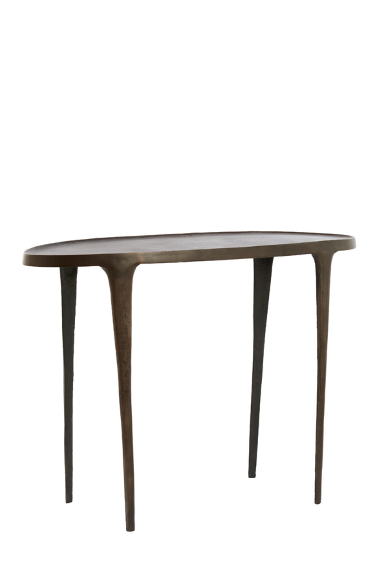 KONSOLENTISCH Arica Braun 110/43/80 cm - Braun, Metall (110/43/80cm) - Light & Living