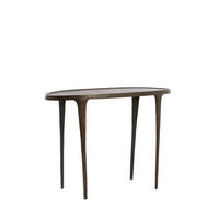 KONSOLENTISCH Arica Braun 110/43/80 cm - Braun, Metall (110/43/80cm) - Light & Living