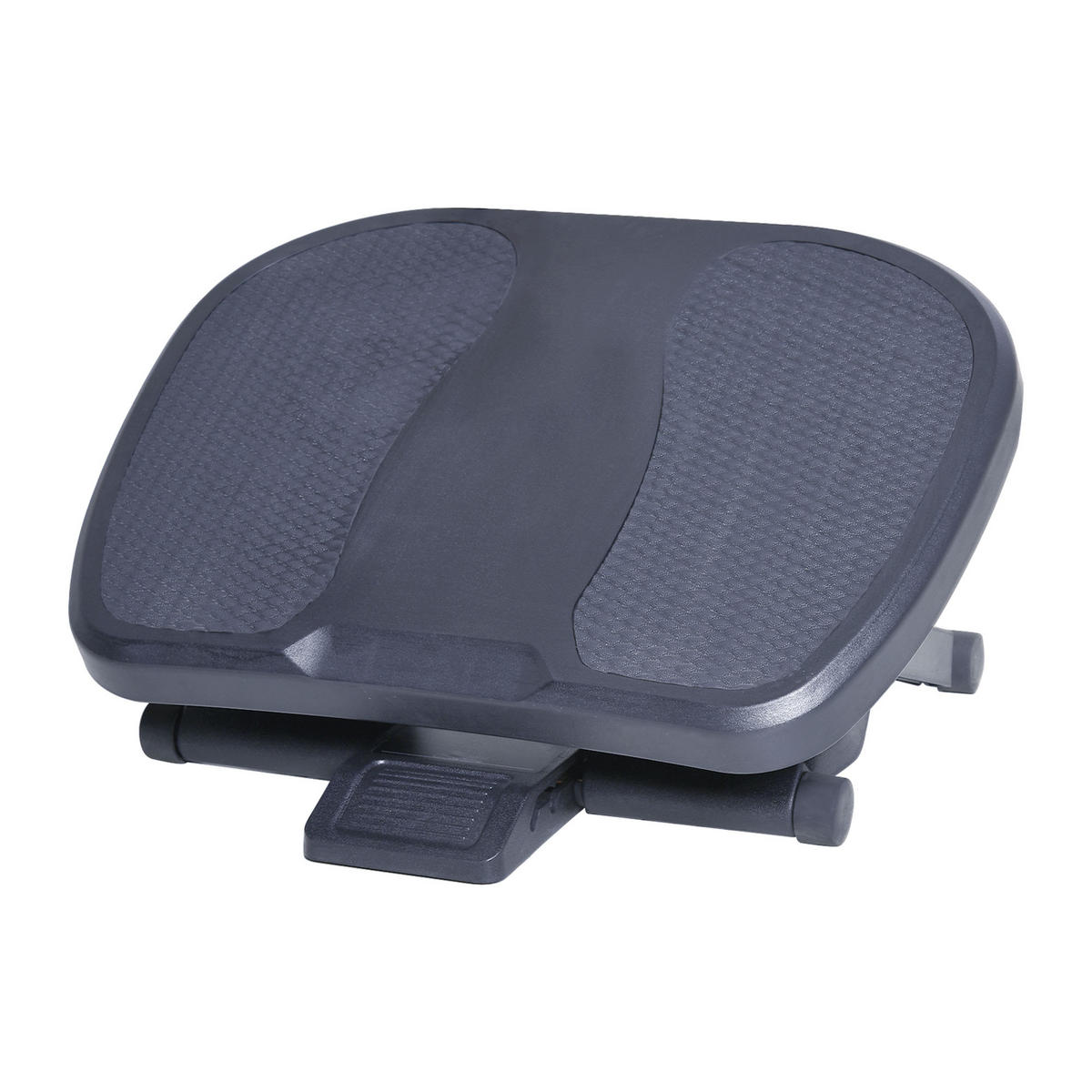 FUSSTÜTZE DE-16742 ergonomisch, höhen- & neigbar Grau - Grau, Kunststoff (34/16/45cm) - ComfortXL