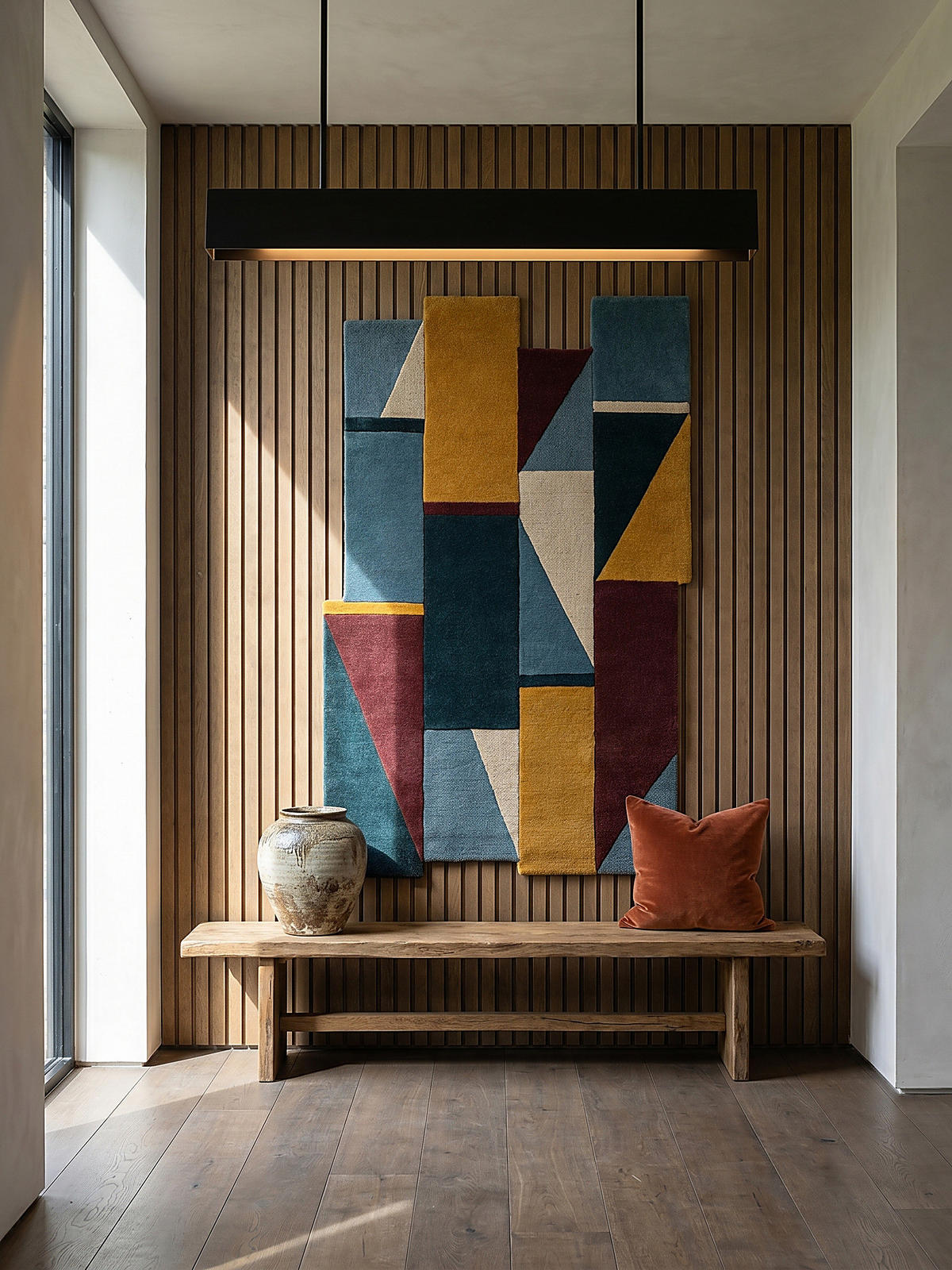 WOLLTEPPICH HALLEIN 120/180 cm - Multicolor, Textil (180/120cm) - KADIMA DESIGN