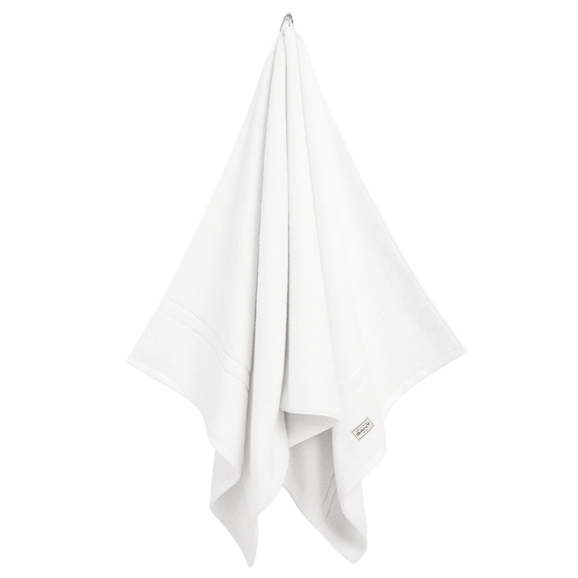 DUSCHTUCH Unisex Premium Towel Weiß Baumwolle - Weiß, Textil (140/70cm) - GANT