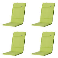 GARTENSTUHLKISSEN Panama 125/50 cm 4er-Set - Limette, Textil (50/3/125cm) - Madison