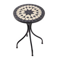 BEISTELLTISCH Palazzo - Beige, Metall (35/35/54cm) - Butlers