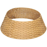 WEIHNACHTSBAUMKORB aus Rattan Naturfarben 68.0/68.0/22.0cm - Naturfarben, Kunststoff (68/22/68cm)