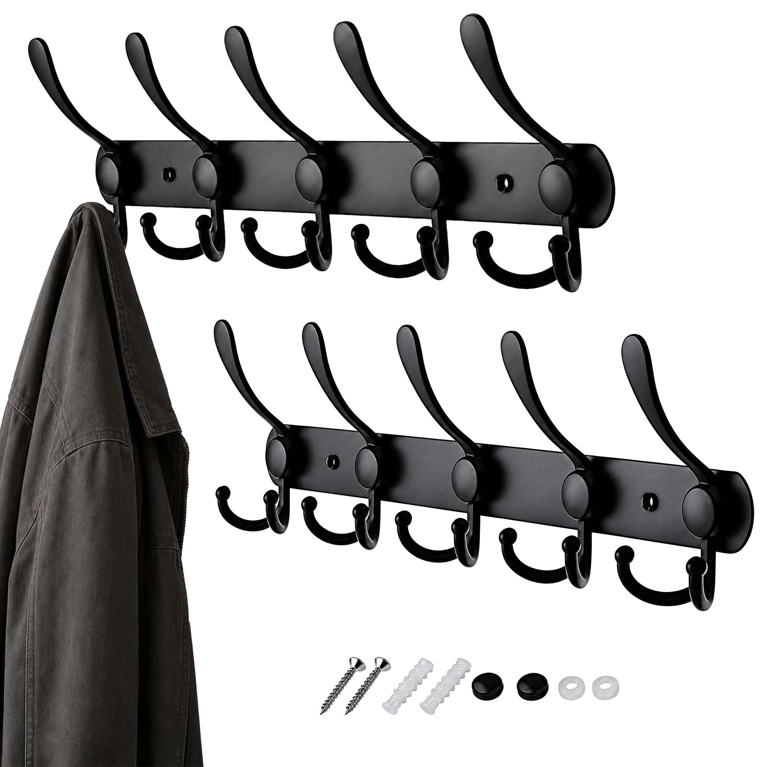 KROKLIST Svart 2-pack rostfritt-stål 13x42x6 cm 13/42/6 cm