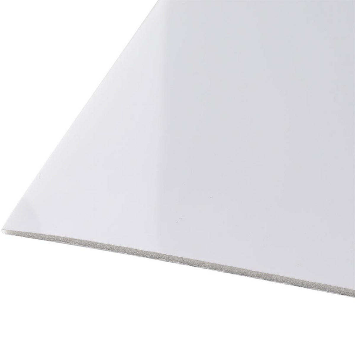 WANDPANEELE 1.8m²/10-TLG. Wasserdicht Selbstklebend Marmormuster Weiß - Weiß, Kunststoff (30/60/0.2cm) - Livingandhome