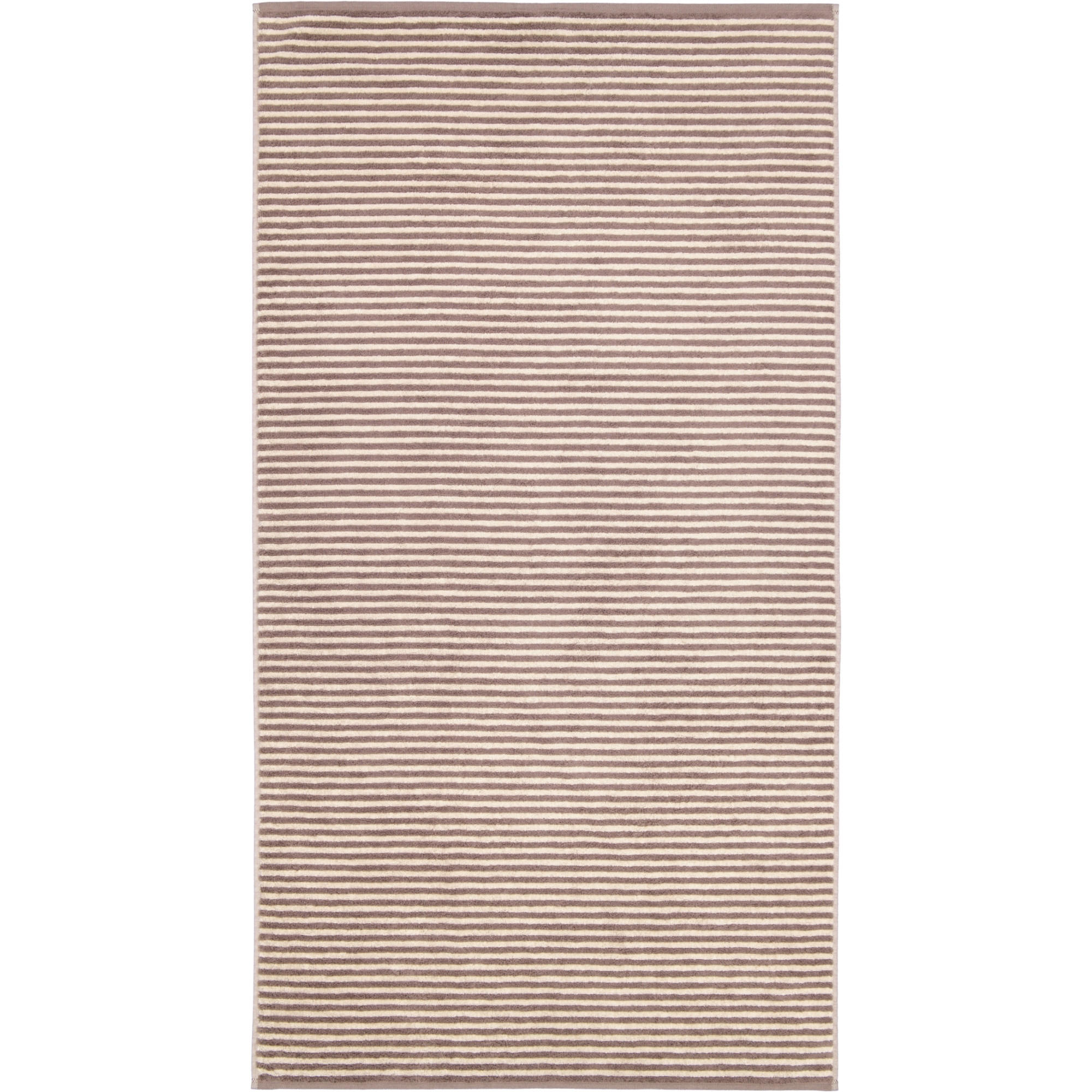 DUSCHTUCH LINES RINGEL 6255 PEPPER - 33 - Braun, Textil (80/150cm) - Cawoe