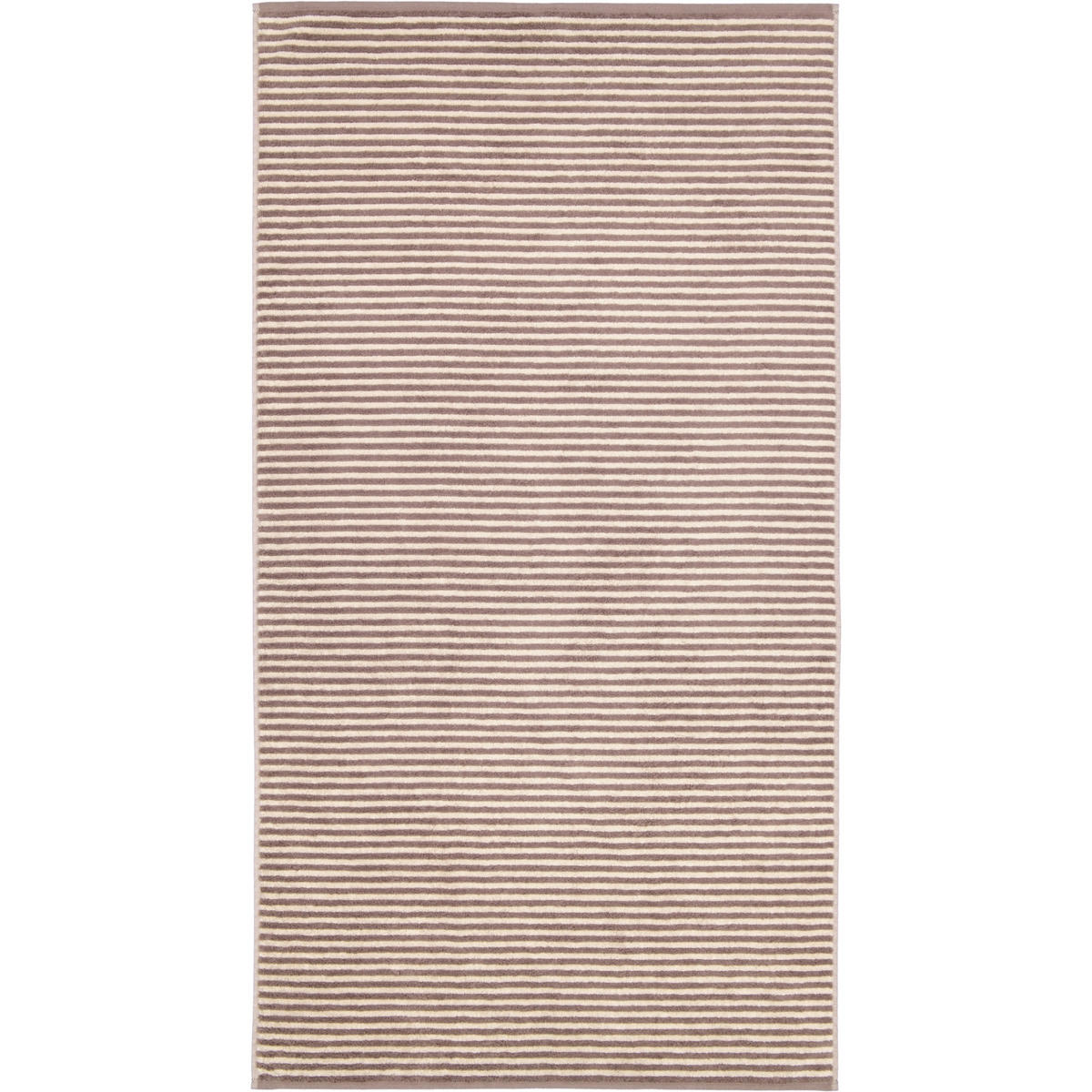 DUSCHTUCH LINES RINGEL 6255 PEPPER - 33 - Braun, Textil (80/150cm) - Cawoe
