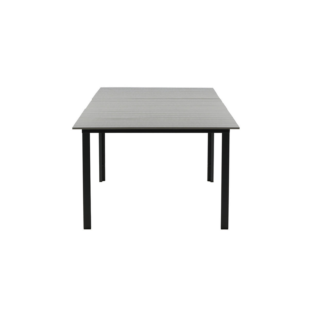GARTENTISCH - Schwarz, Metall (229/100/75cm) - home24