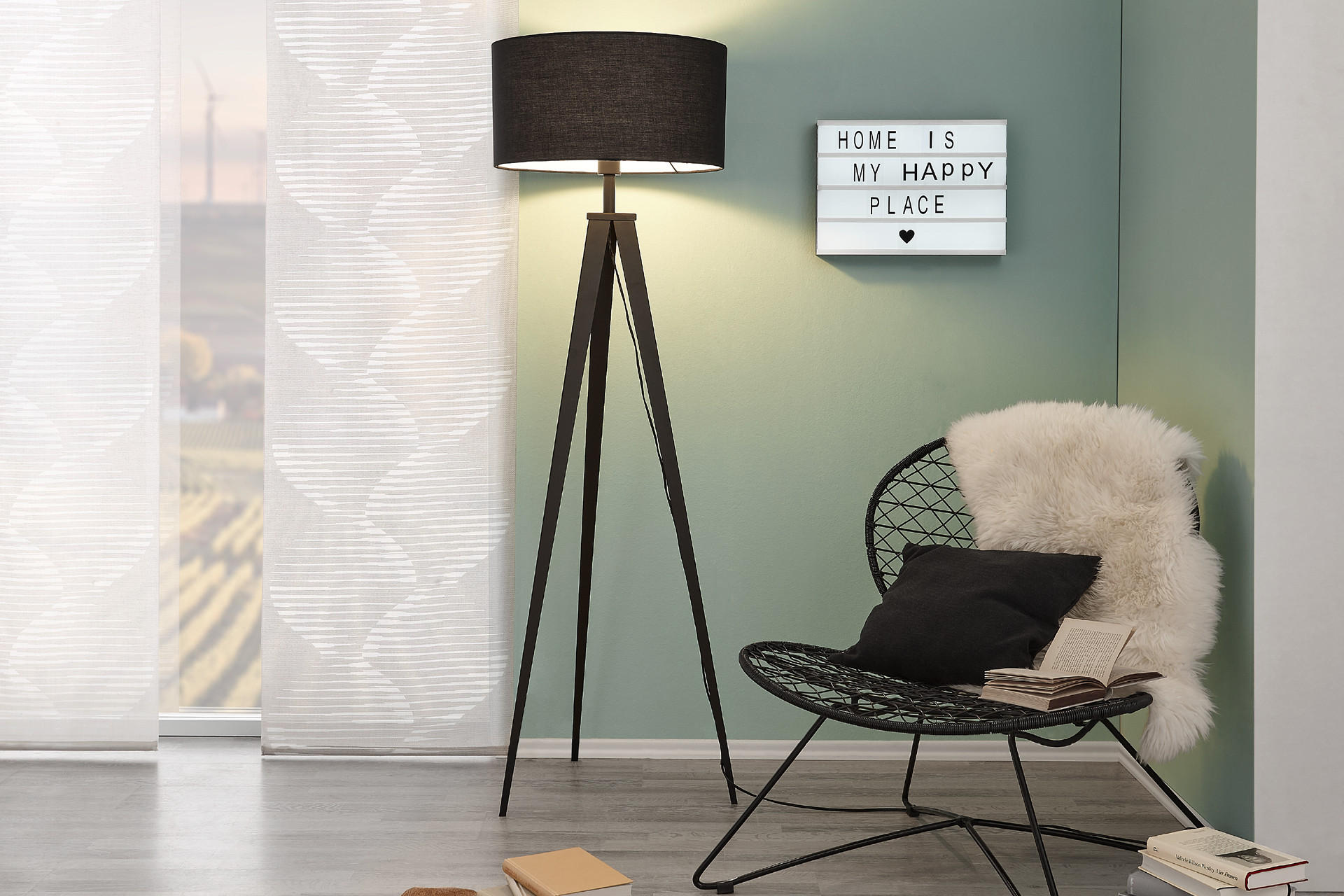 Stehlampe