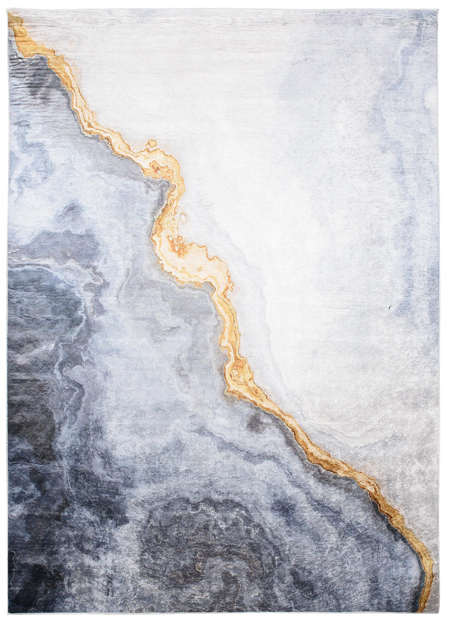 TEPPICH TOSCANA Grau 80/150 cm - Grau, Textil (80/150cm) - Tapiso