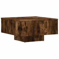 COUCHTISCH Räuchereiche 60x60x31,5 cm Holzwerkstoff - Mooreichefarben, Holzwerkstoff (60/60/31.5cm) - furnicato