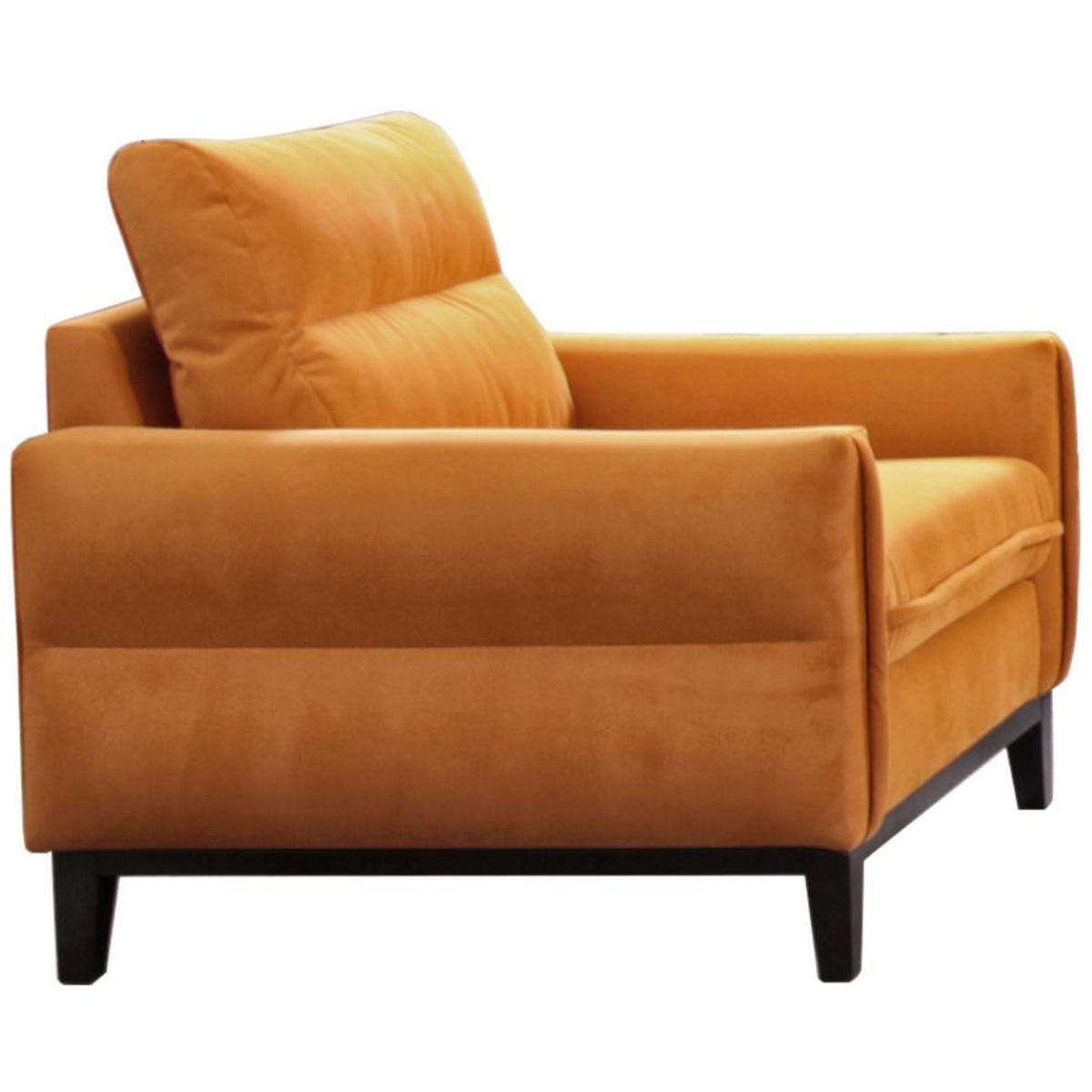 RELAXSESSEL Belweder Velours gelb - Wengefarben/Gelb, Holz/Textil (94/95/94cm) - Beautysofa