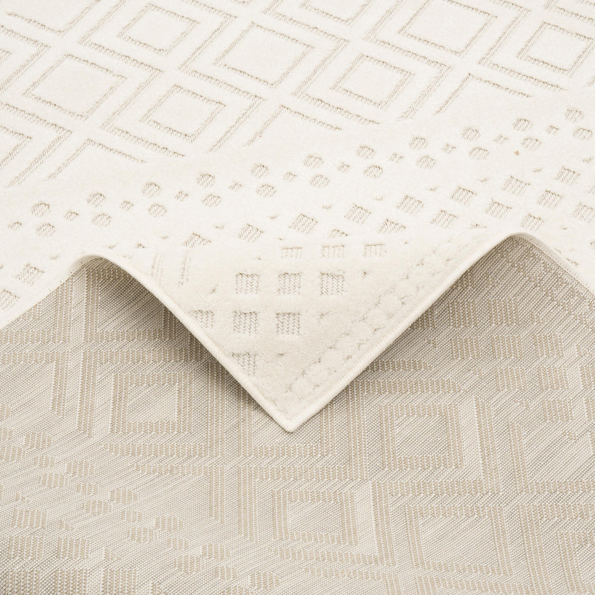 FLACHGEWEBE TEPPICH SEVILLA - Ecru, Textil (200/290cm) - Pergamon