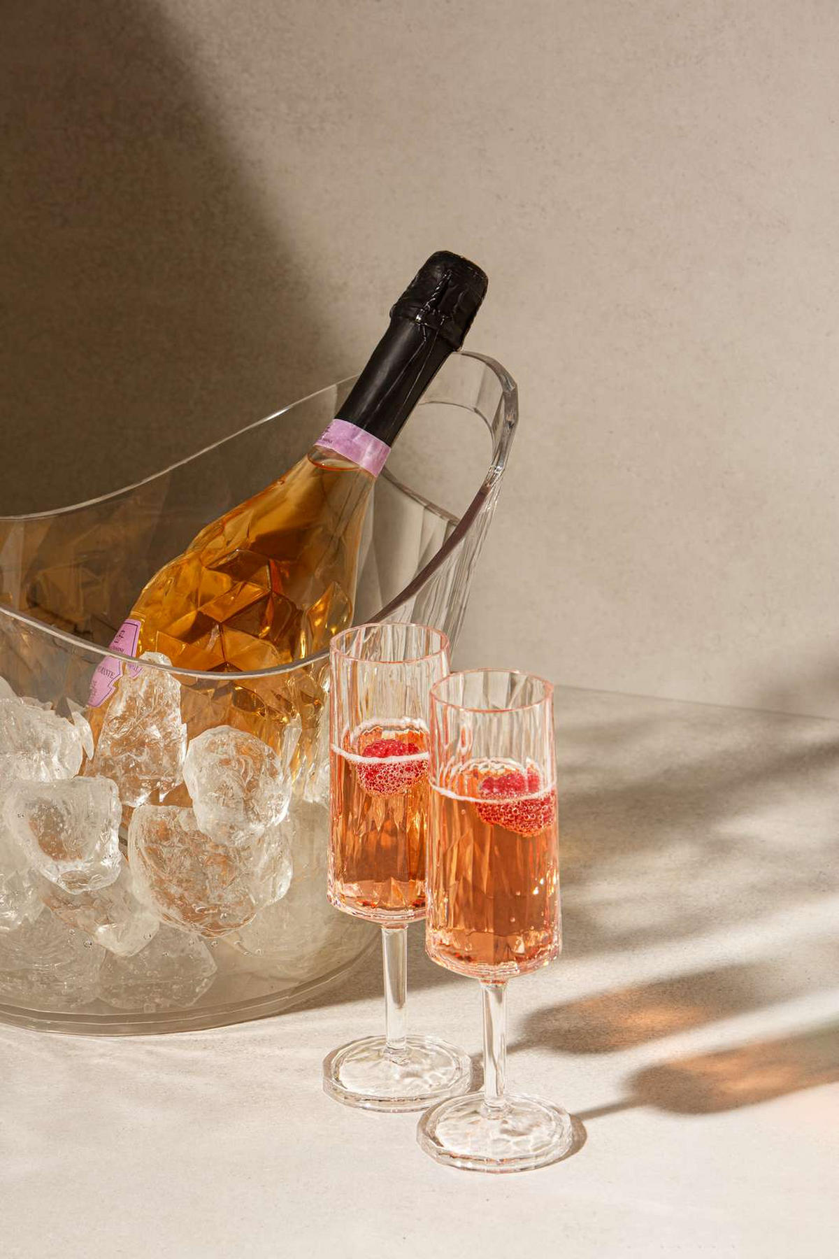 EISKÜBEL Superglas Club Bucket 6 l - Transparent, Kunststoff (35/26cm)