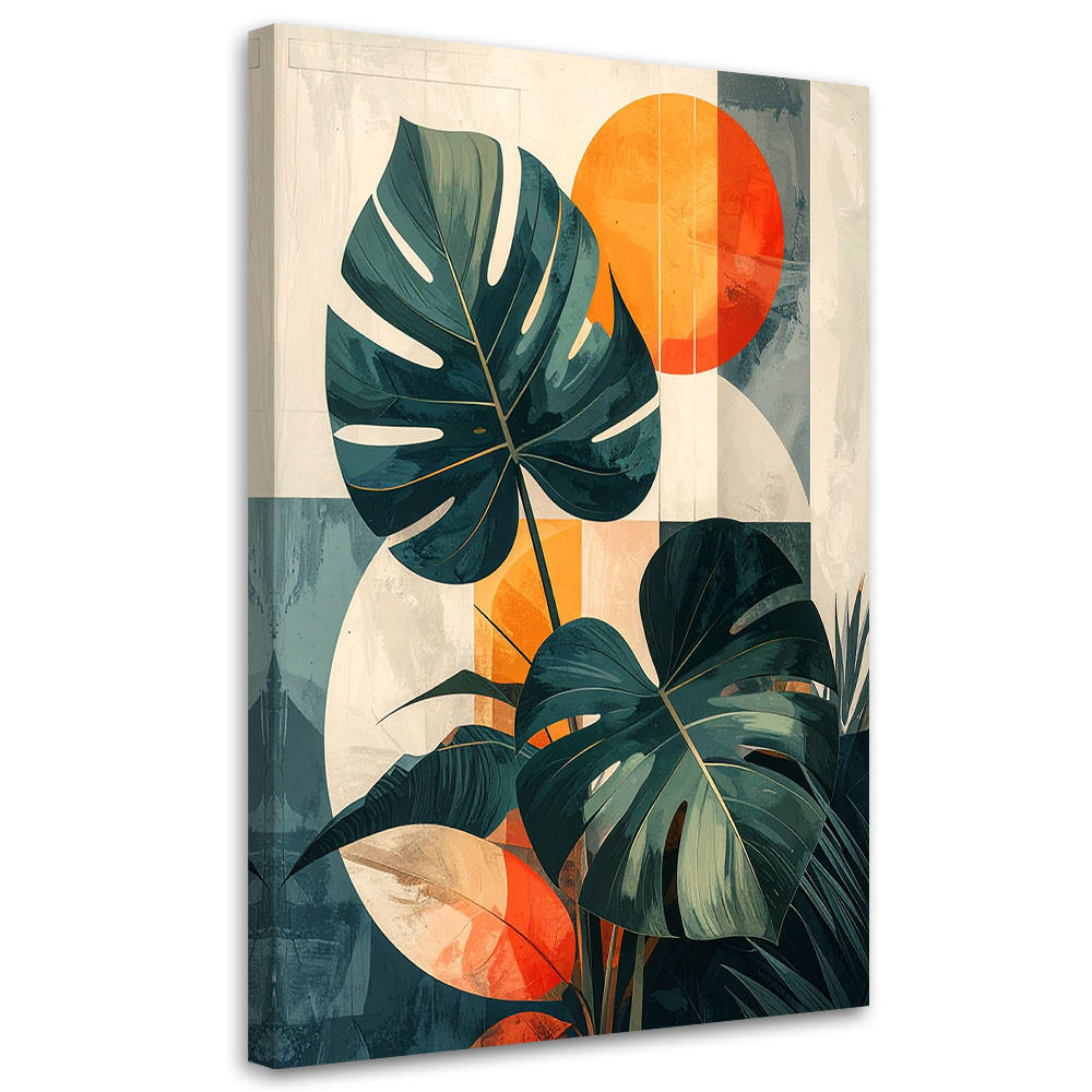 Feeby Wandbild, Grün 60x90 cm