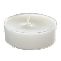 MAXI-TEELICHTE PC-Cup Weiß, 8 Stunden, 12 Stück - Weiß, Paraffin (5.6/2.1/5.6cm) - Wiedemann Kerzen