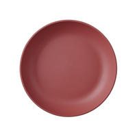 SUPPENTELLER Silueta Vivid Mauve ø 21 cm - Rot/Rosa, Kunststoff (21cm) - Mepal