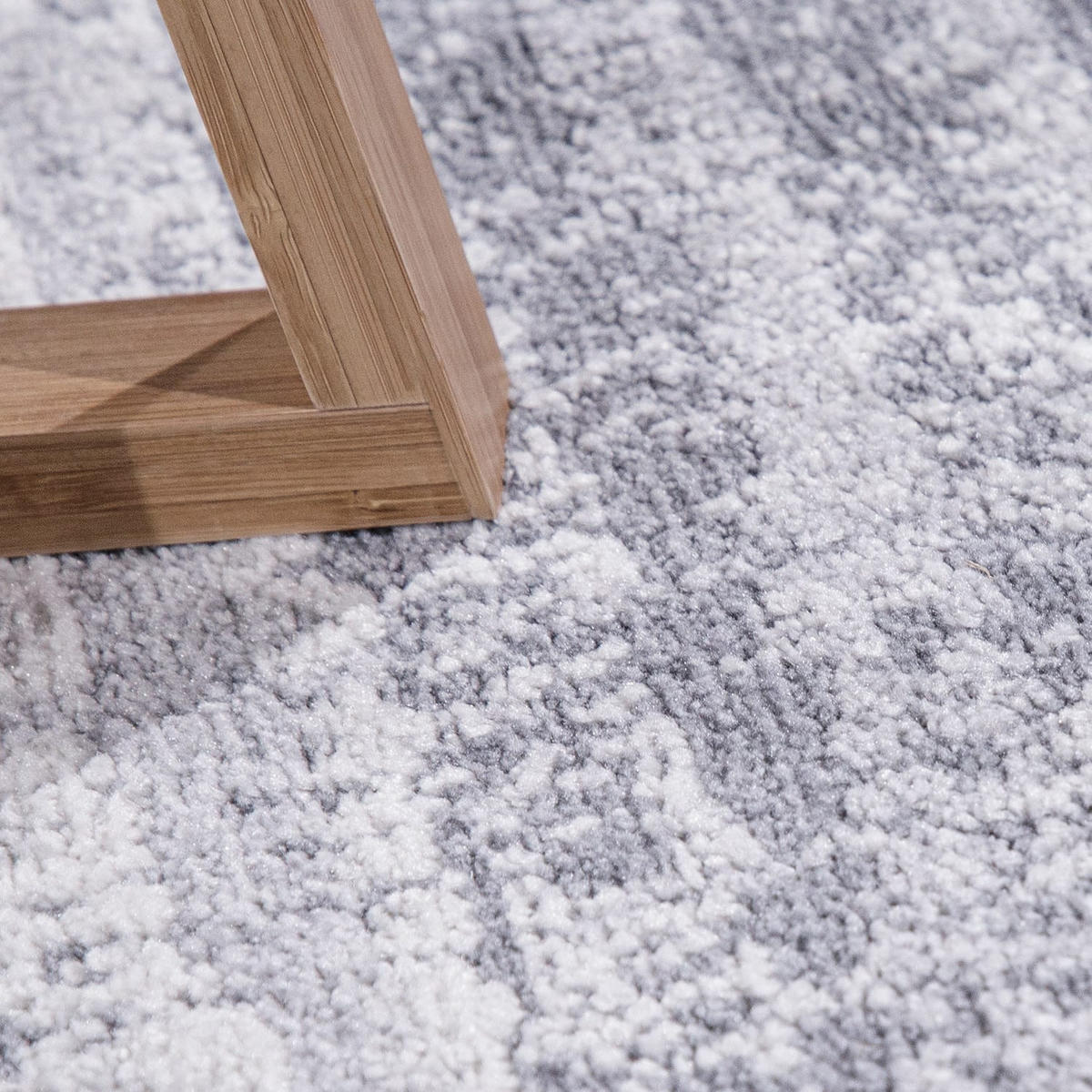KURZFLORTEPPICH 120/160 cm Catania 842 - Grau, Kunststoff (120/160cm) - Paco Home