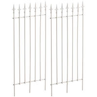 RANKGITTER Elly - 2er Set weiß - Weiß, Metall (50/100/2cm) - TPFGarden