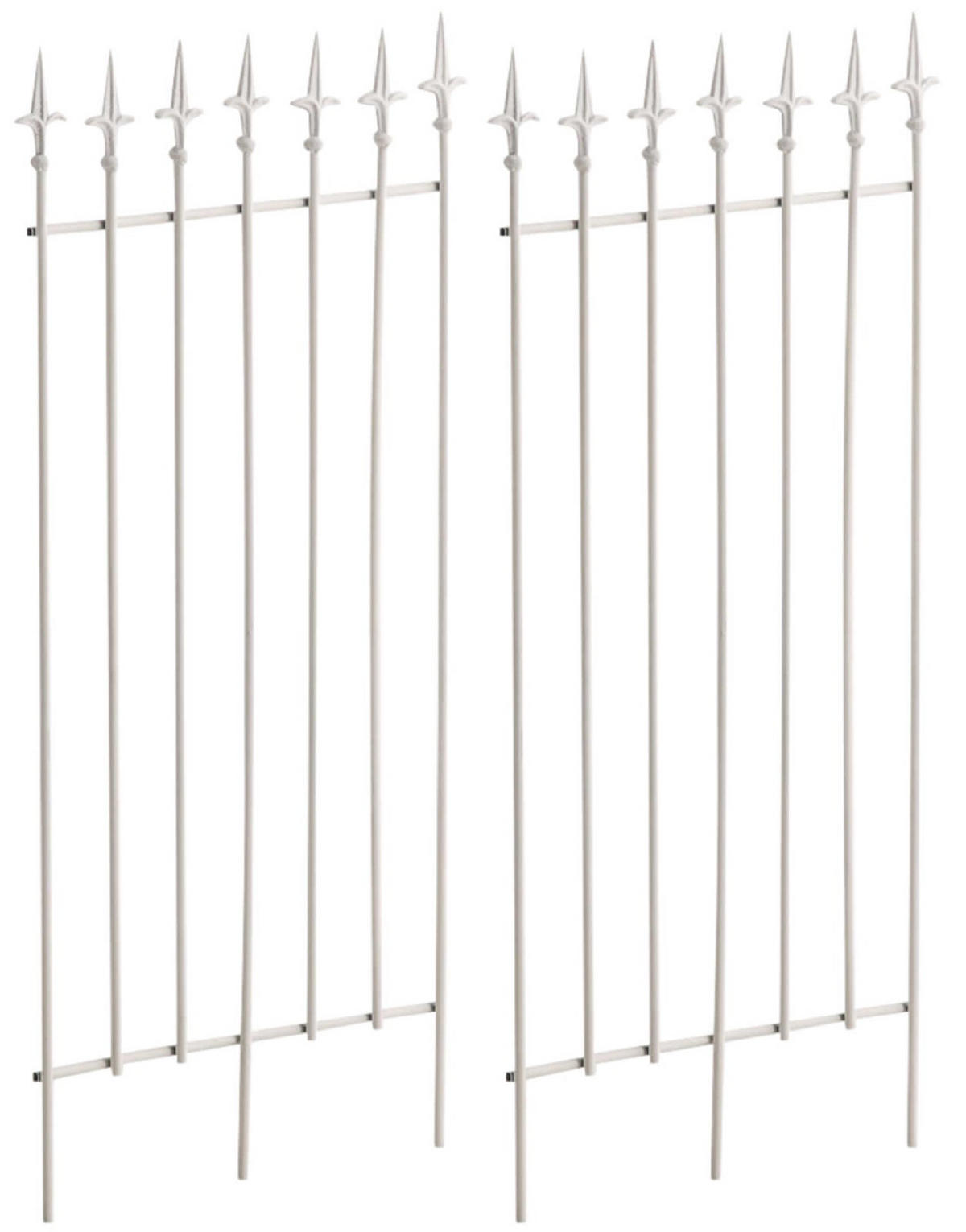 RANKGITTER Elly - 2er Set weiß - Weiß, Metall (50/100/2cm) - TPFGarden