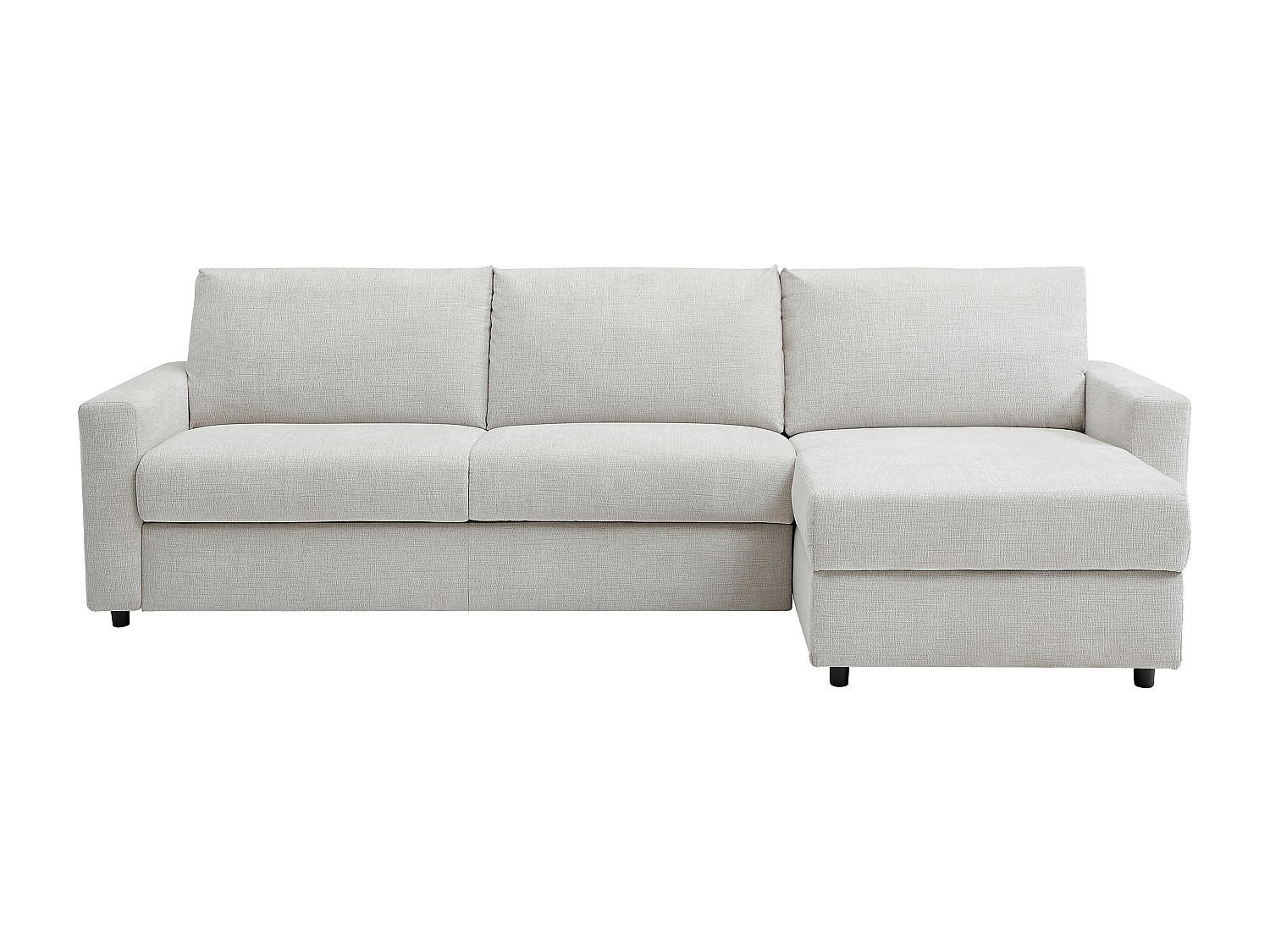 SCHLAFSOFA - 5 Personen - Stoff - Beige - - Beige, Textil (284/90/160cm) - Vente-Unique